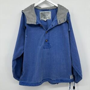 Vintage‎ Y2K Abercrombie & Fitch Hoodie Medium Saltwater Distressed Waterforce